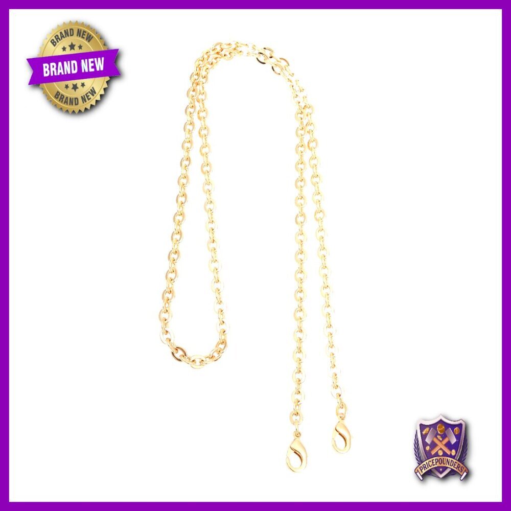 Gold Chain Shoulder Strap Replacement for Handbags Crossbody Purse Accessories
